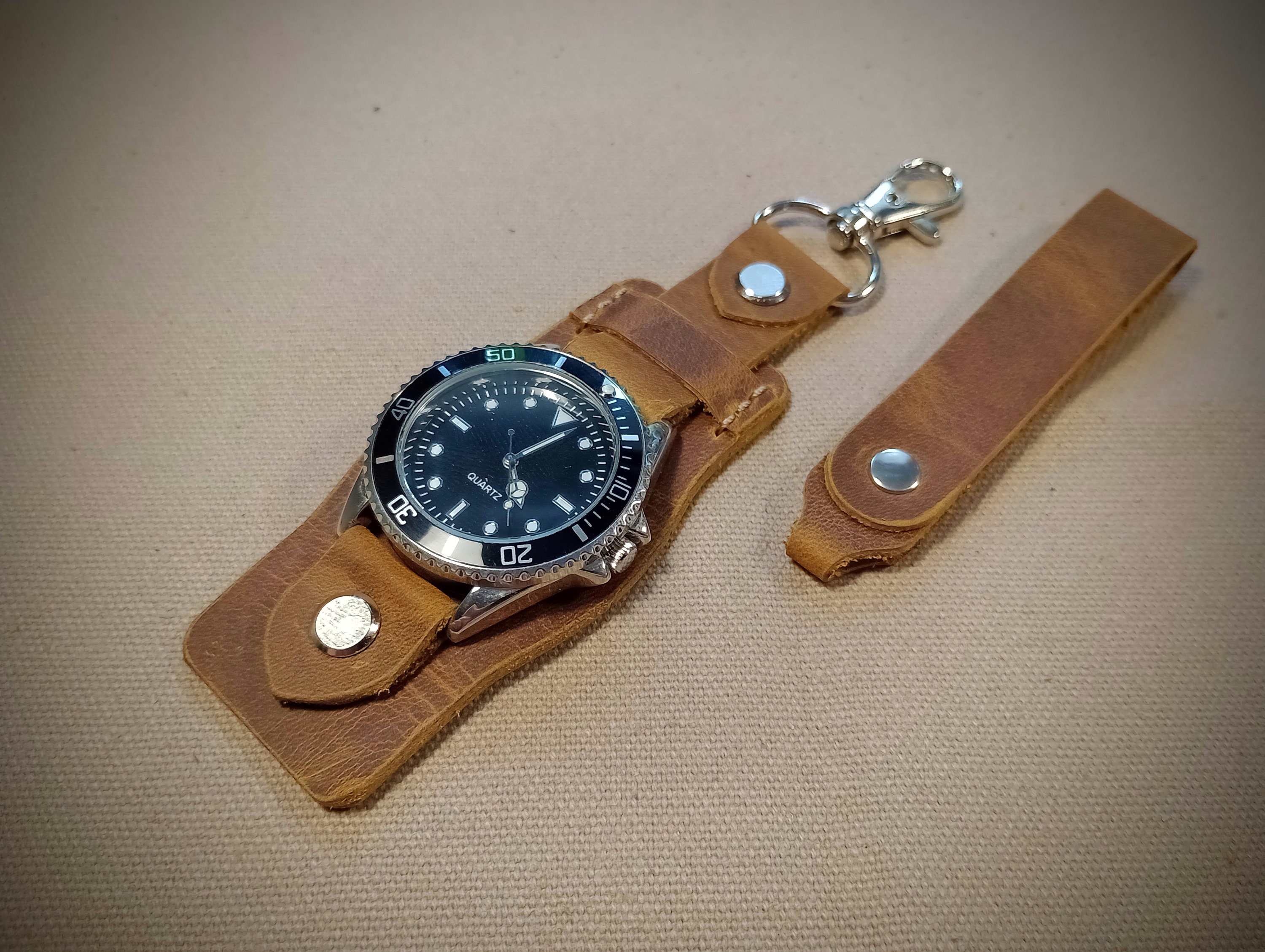 Fixed pin watch strap sale