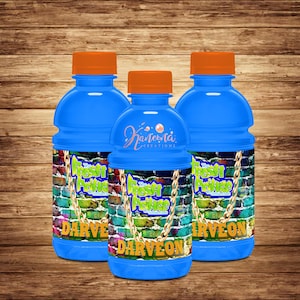 Fresh Mini Sports Drink Label- Fresh Birthday- Fresh  Party- Fresh Label- Printable