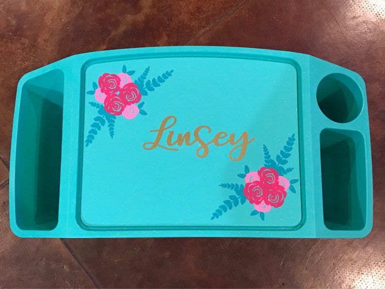 Personalized Kid S Lap Desk With Cup Holder Activity Etsy