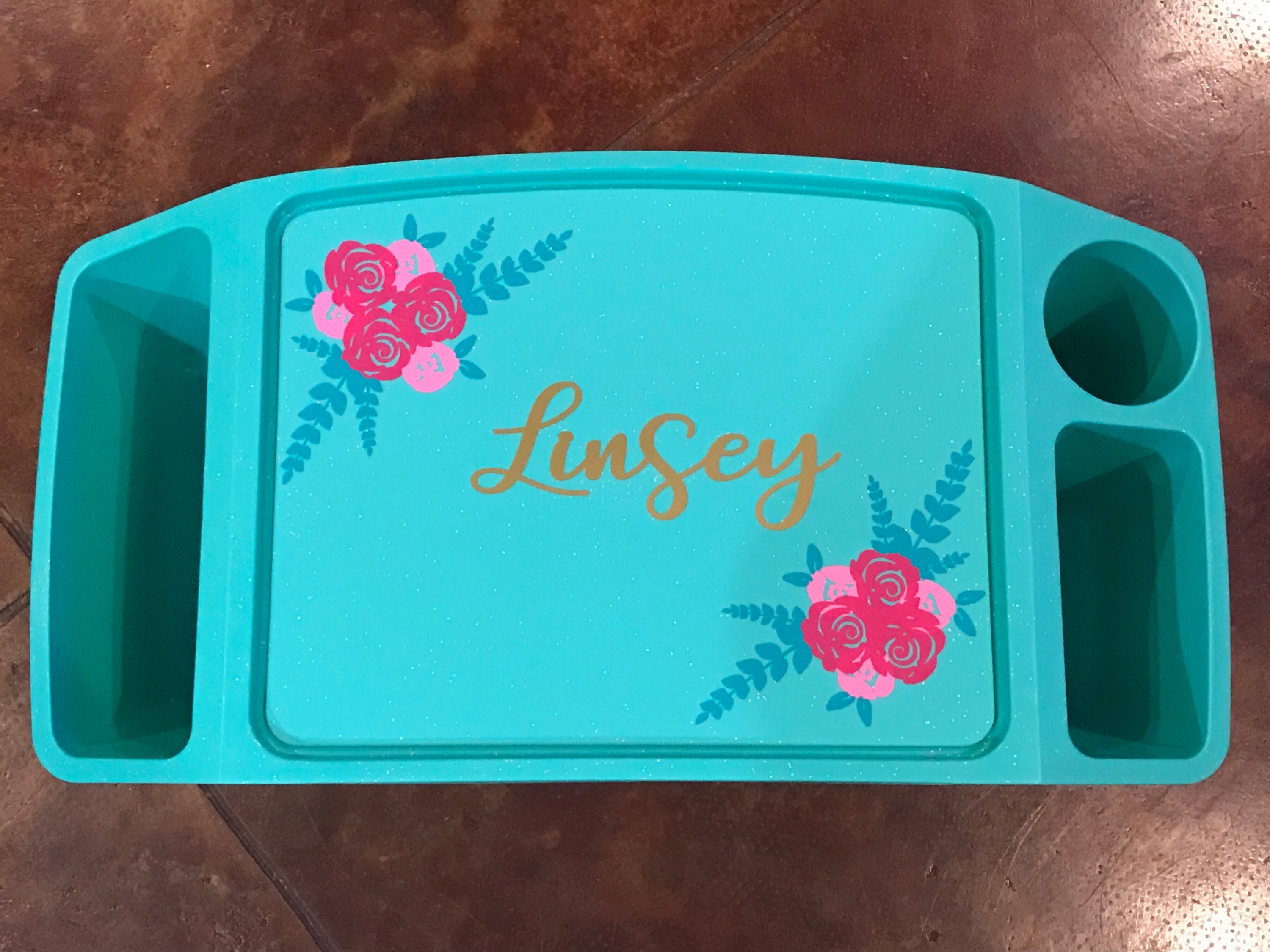 Personalized Kid's Lap Desk With Cup Holder Activity Etsy