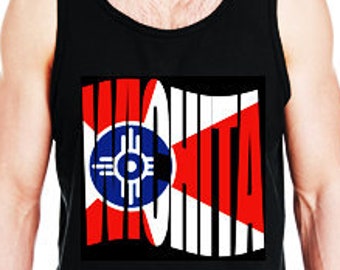 Tank Top Flag of the City of Wichita Kansas