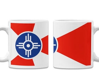 Wichita City Flag Ceramic Mug
