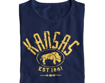Kansas Bison History T-Shirt