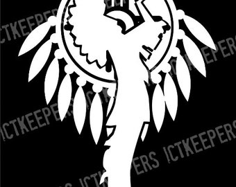 Keeper of the Plains Decal Wichita KS