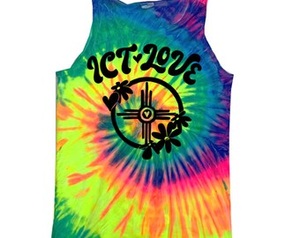 ICT Love Tie Dye Tank