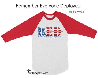 R.E.D. Military Support T-Shirt