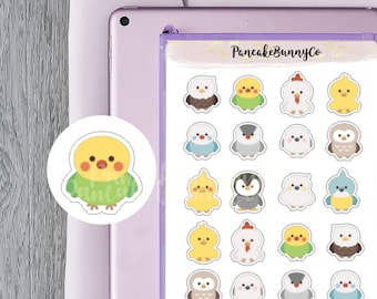 Various Bird Stickers