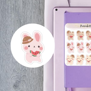 Watermelon Animal stickers