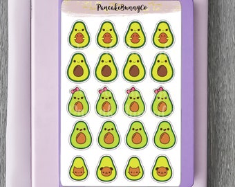 Avocado stickers