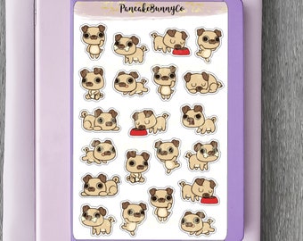 Pug stickers
