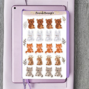 Herfst Animal Critter-stickers