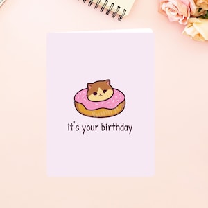 Grumpy Cat Birthday Greeting Card