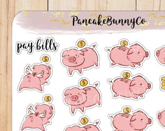 Budget planner stickers