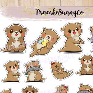 Otter stickers