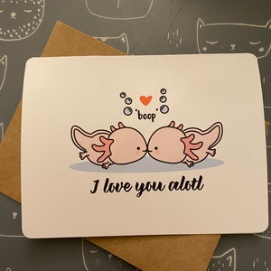 Carte de Saint-Valentin Boop, je t'aime beaucoup