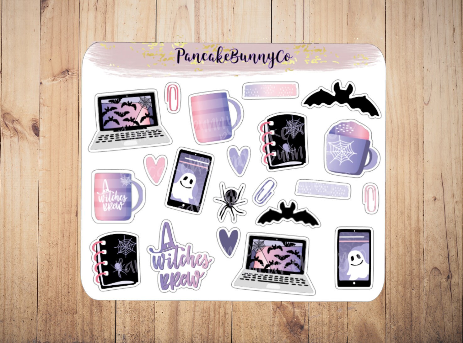 魔女のオフィスステッカー - Etsy 日本 Pigs 2ハッピーバースデー招待状カード (25枚) 封筒とシールステッカー付き ビニール製 女の子 男の子 キッズ パーティー