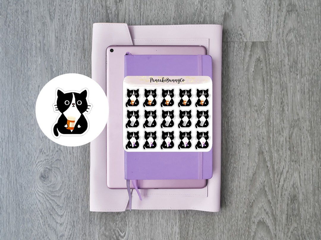 Medicine Vitamin Cat Stickers - Etsy