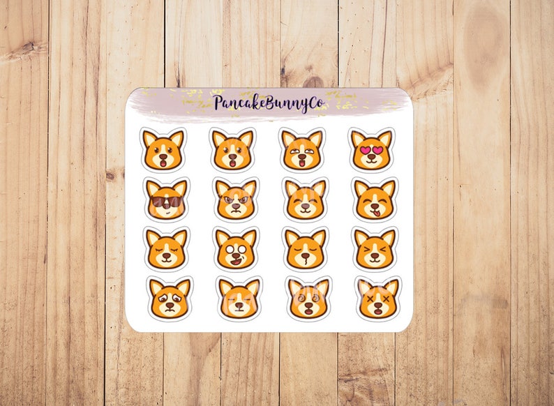 Corgi emotion stickers Corgi emotion stickers