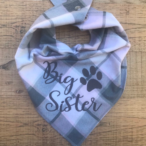 Baby Guard Dog Bandana Dog Pregnancy Announcement Dog Big Etsy