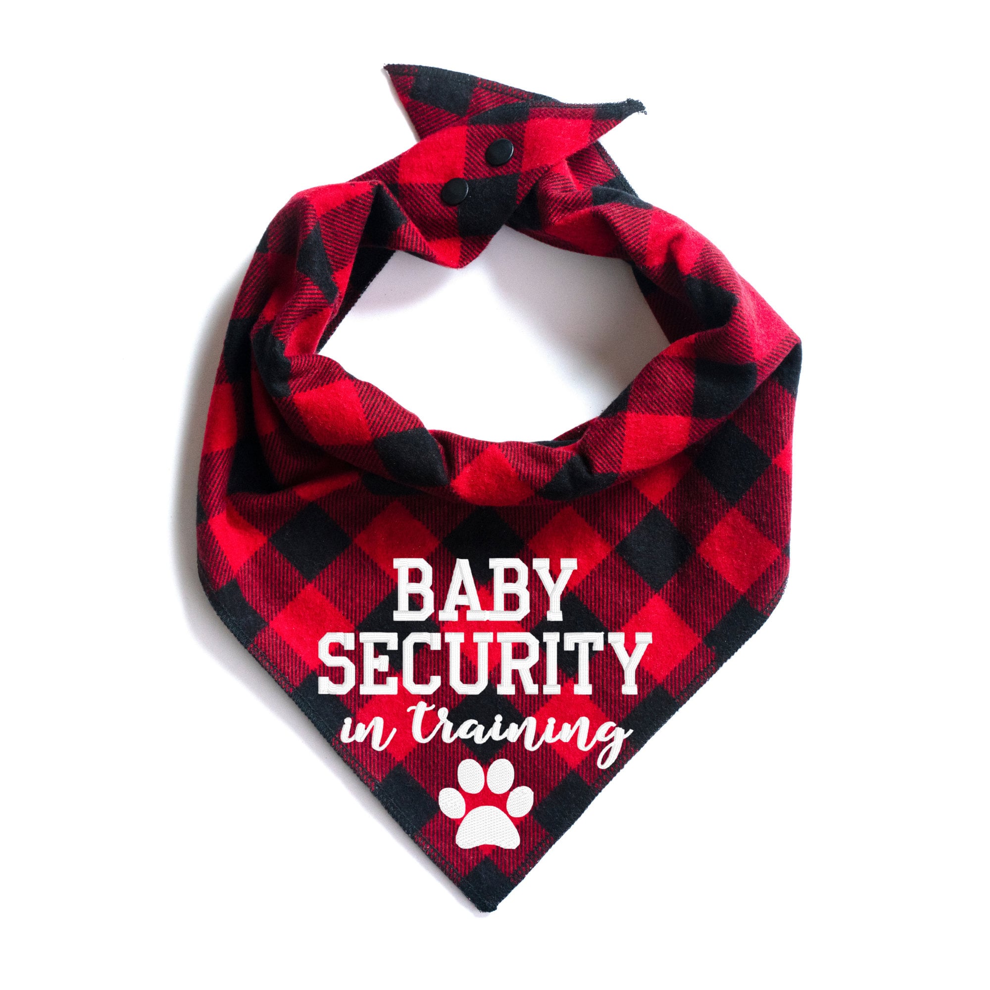 Security dog bandana top