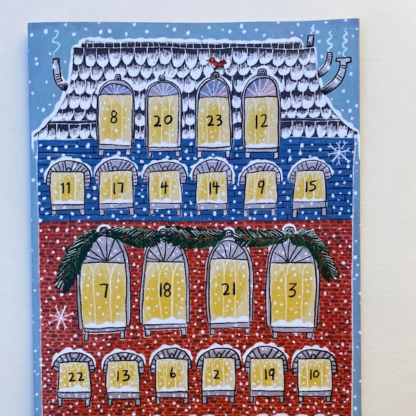 Advent Calendar Greeting Card