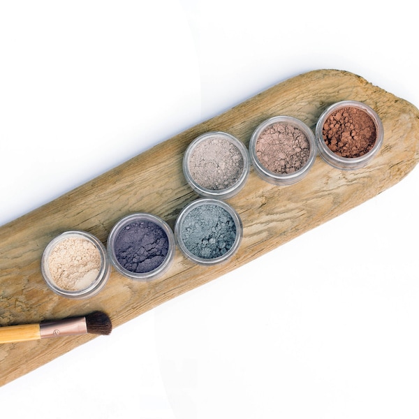 Natural Mineral Eyeshadow - 1g sifter jar - Choose your shade - Vegan, Cruelty-Free, Oil-free Makeup, Loose Pigment Eye Shadow Eye Liner