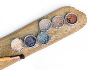 Natural Mineral Eyeshadow - 1g sifter jar - Choose your shade - Vegan, Cruelty-Free, Oil-free Makeup, Loose Pigment Eye Shadow Eye Liner