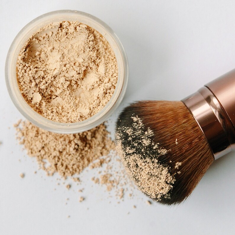 Natural Mineral Foundation Shade Tan 10g Sifter Jar Etsy