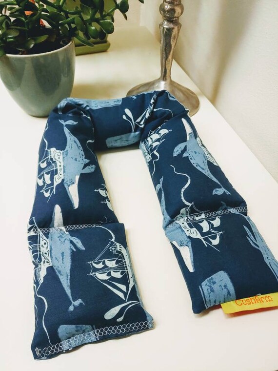 Whale Ship Spa Relaxation Neck and Body Wrap, Heat or Freeze-Calming and soothing Lasting warmth up to an hour