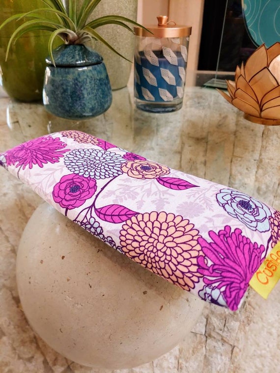 Purple Hydrangea Eye Mask CushArm Relaxation Body Square, pop in the Freezer, Natural Cold or Heat Pack, Lasting Cooling Comfort