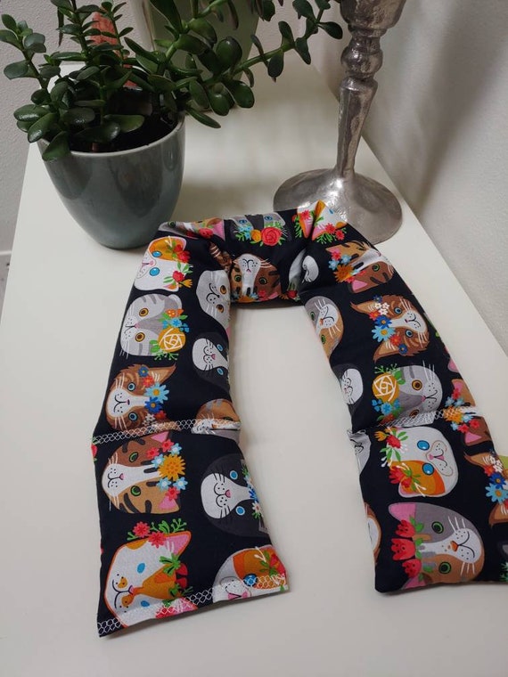 Cute Kitty CushArm Heatable Neck Relaxation Wrap