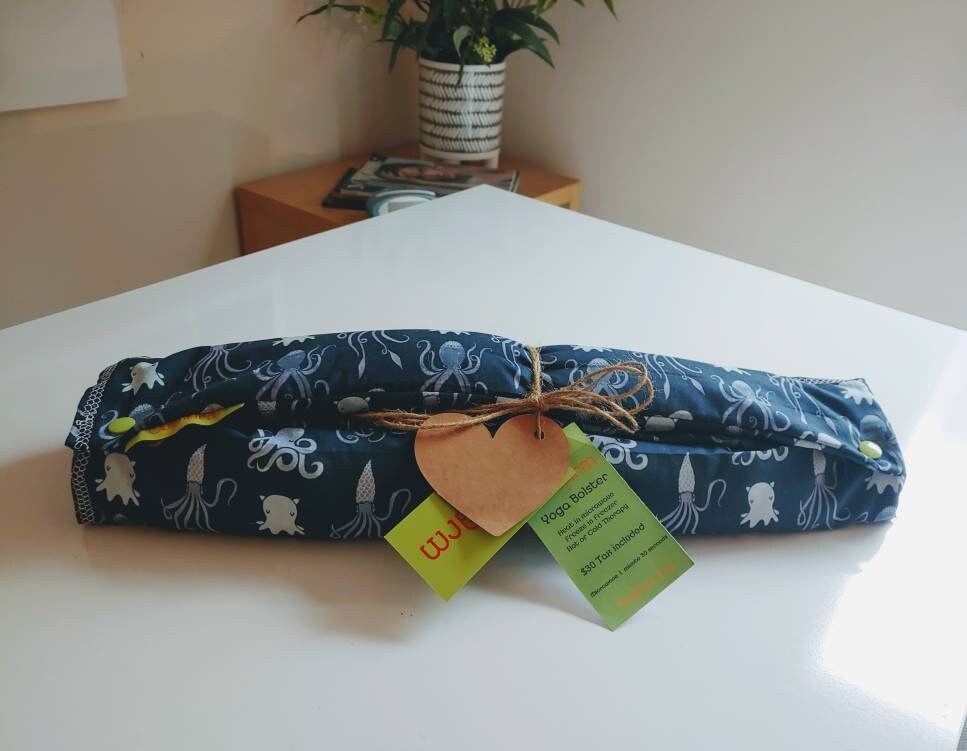 mini yoga bolster