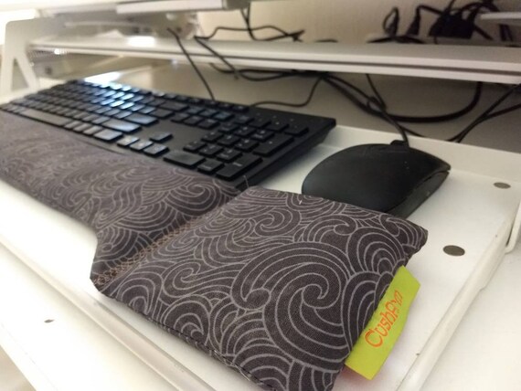 Great Wave Keyboard Wrist rest Support, perfect for a stand up desk, Comfort and Support, Flaxseed filled