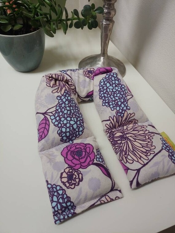 Deluxe Lavender Spa Relaxation Neck Heat or Freeze neck wrap, Massage Kit, Yoga, Hot Pack, Spa Wrap