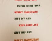 Christmas Vacation Merry Christmas Happy Hanukkah Tee Shirt