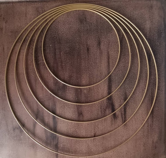 Large gold hotsell metal hoop