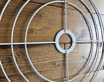 Metal Lampshade Frame – Craft Hoop for Lampshade Making, Wedding & Home Décor