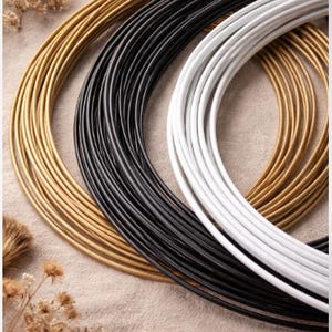 Large Metal Macrame Hoops – White, Black or Gold Craft Rings for Dreamcatcher, Floral Wreath & Wall Decor (Many Sizes Available)