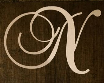 Monogram Established sign/Initial/Wedding Date sign