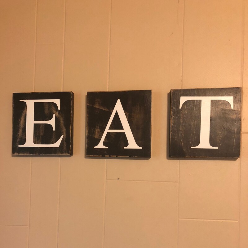 Rustic Eat Sign - Etsy
