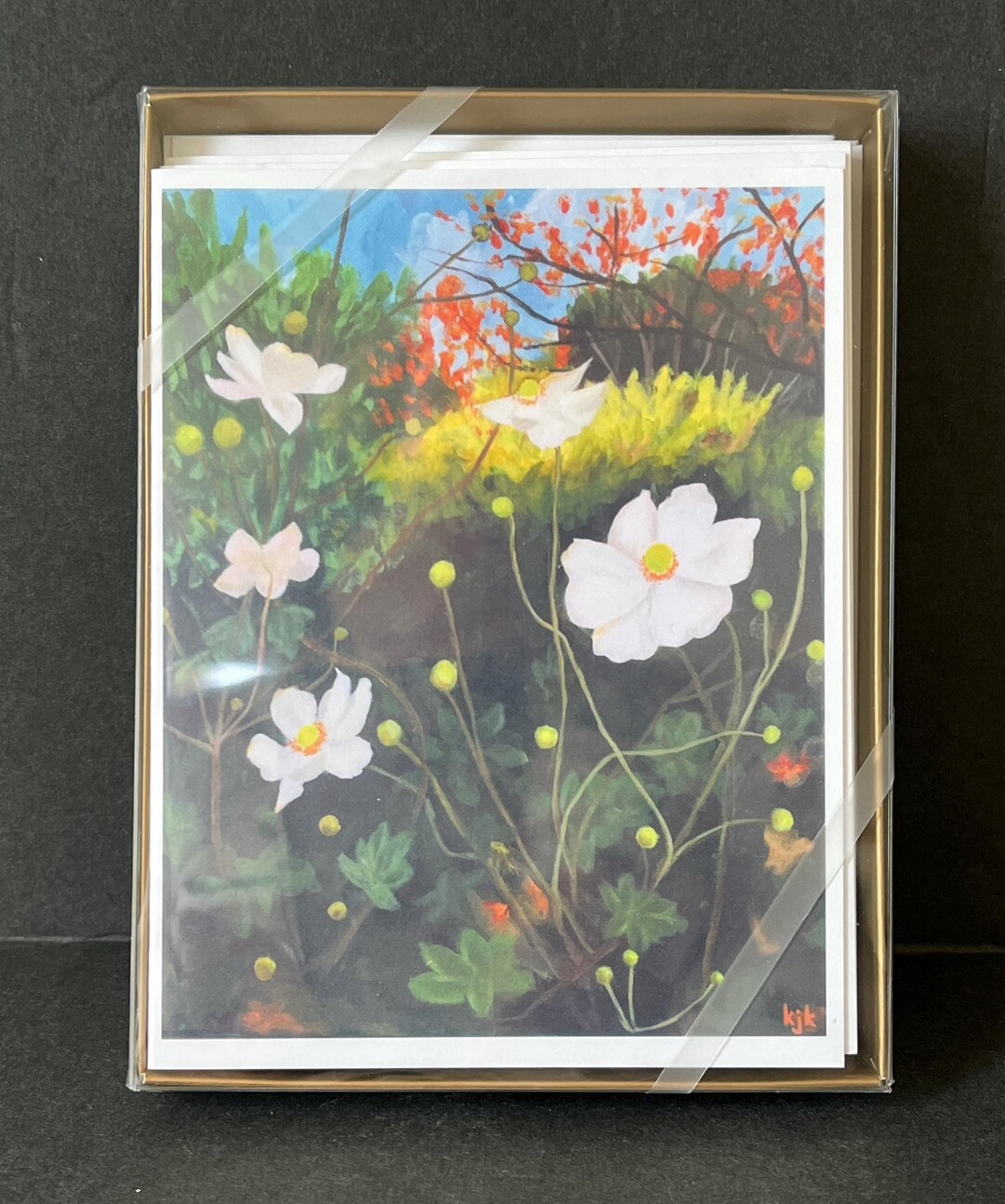 Note Cards - Anemone Flowers - Etsy