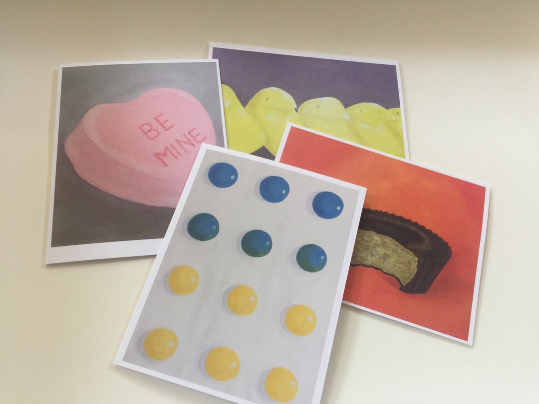 Note Cards - Candy Theme - Etsy