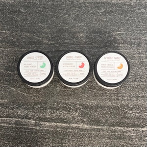 Sprigs and Twigs Clay Free - Dairy Free Remineralizing Tooth Powder for Adults and Kids - choose you flavor-