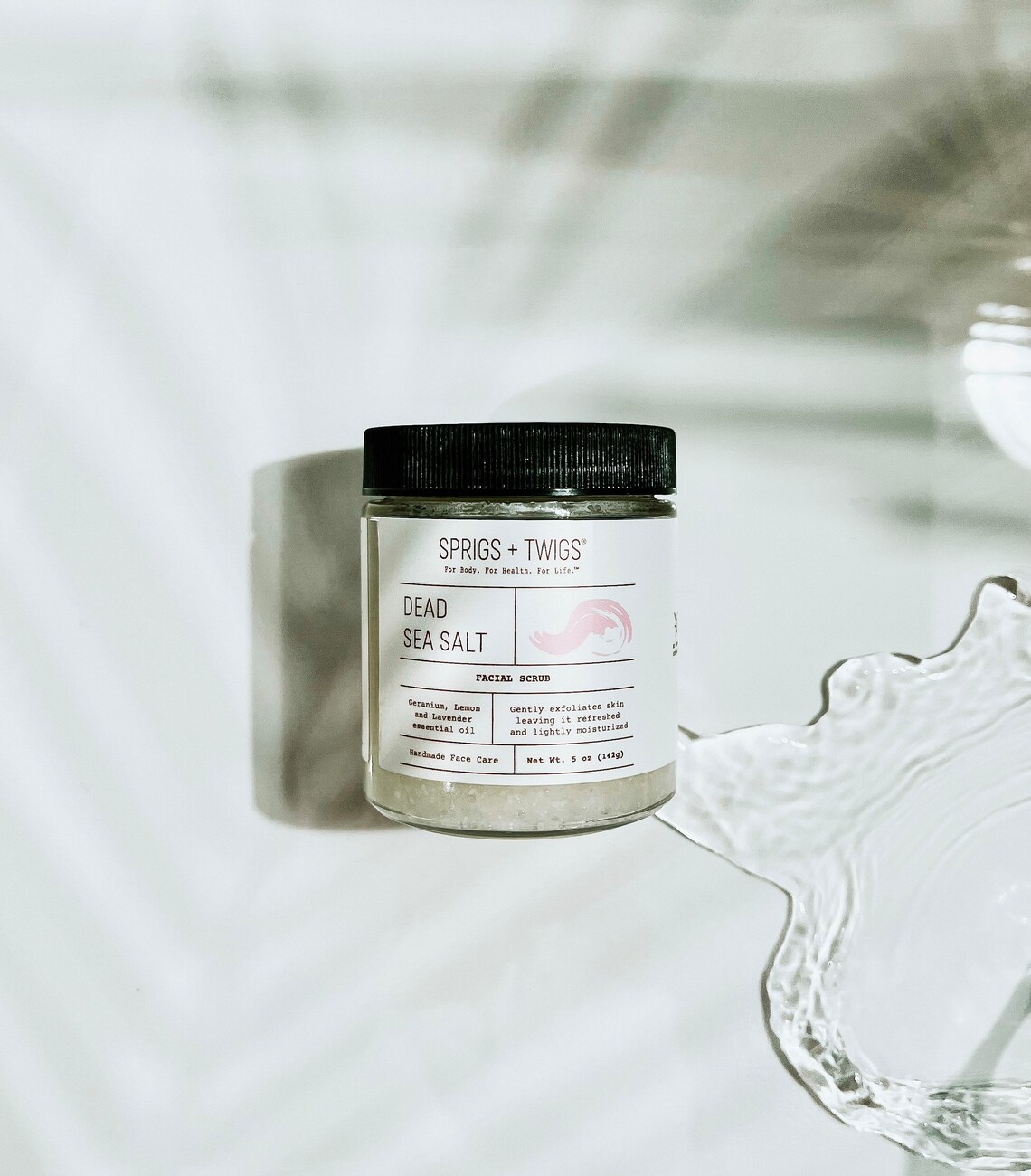 Dead Sea Salt Facial Scrub Exfoliating Face Scrub Salt Scrub Organic