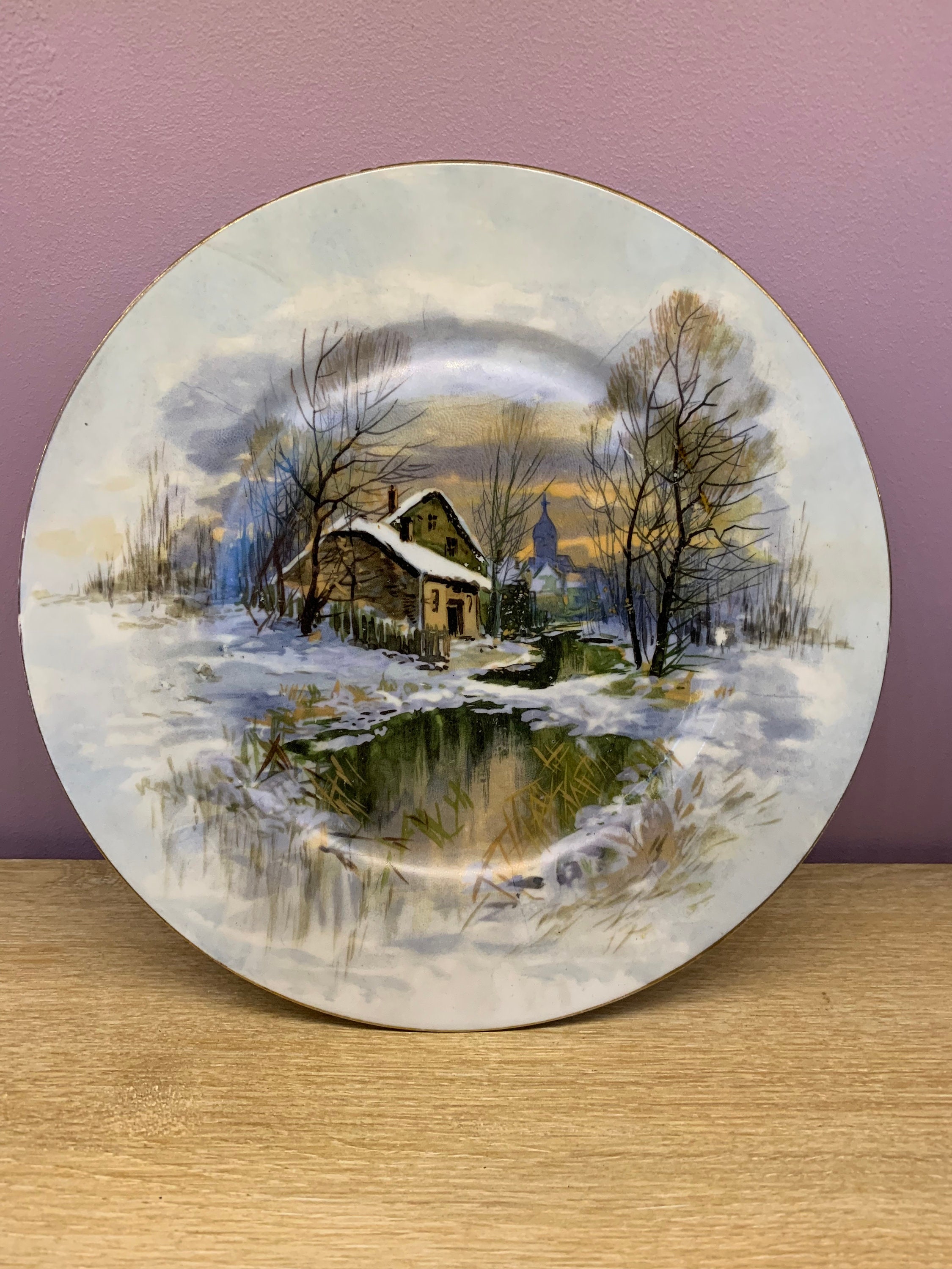 Assiette Décorative