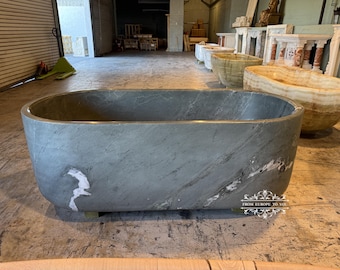 Carved Marble Designer Bathtub - JX501