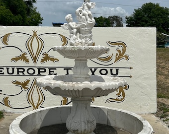 Marble Cherub European Design Fountain