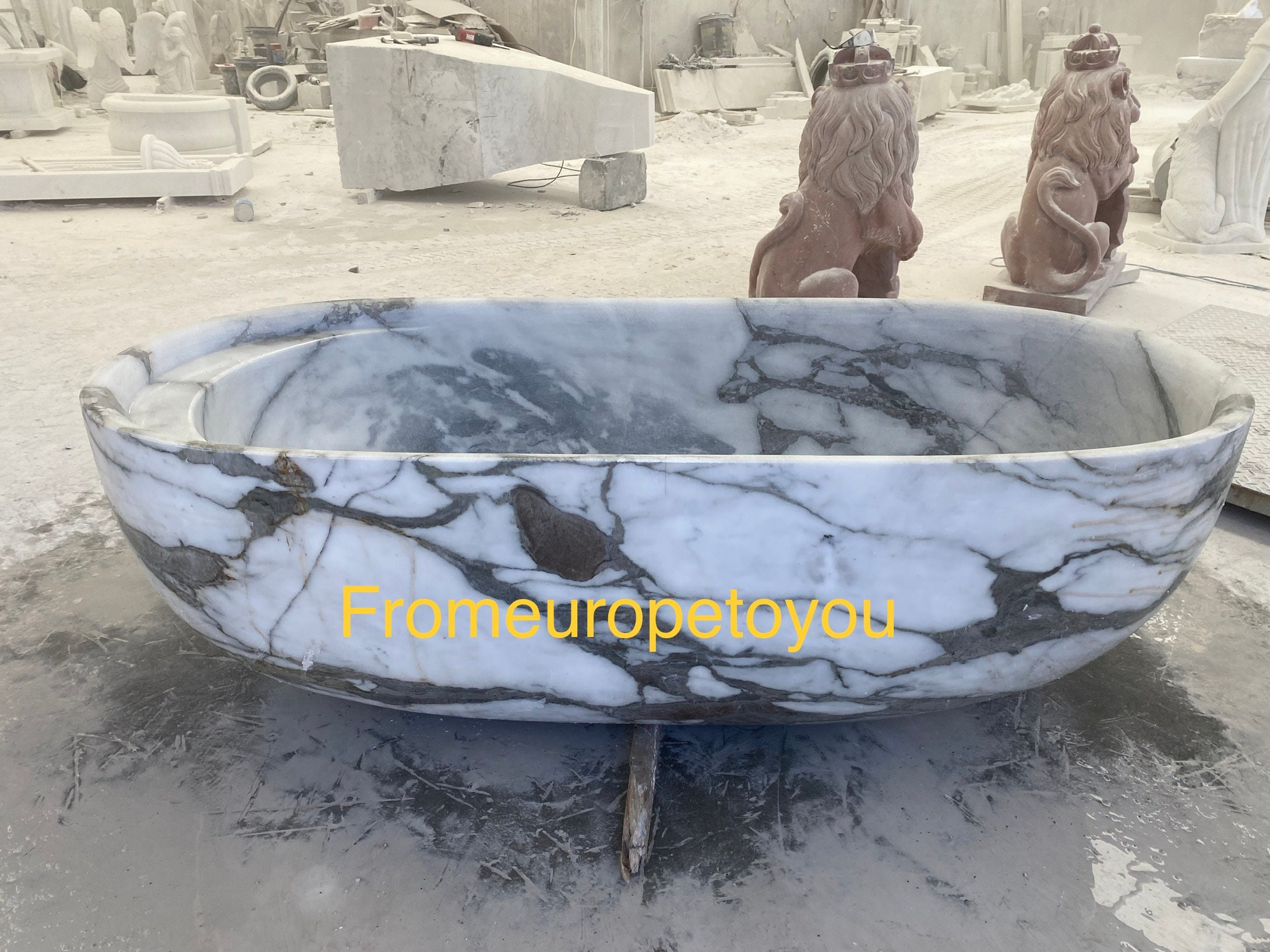 Italian Marble Designer Bathtub Etsy
