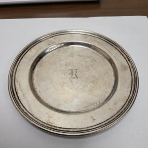 Cartier Sterling Silver Bread & Butter Plate 6"