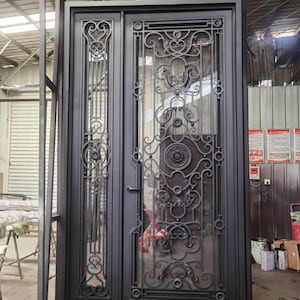 Victorian Style Wrought Iron Doorway - VC45